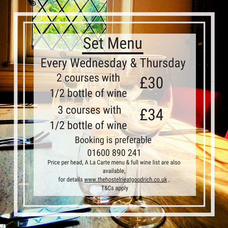 The Hostelrie has launched a new offer for Wednesdays & Thursdays